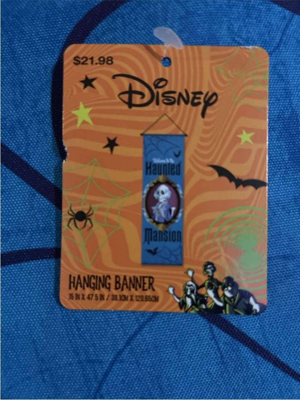 Disney Haunted Mansion Hanging Banner 15” x 47” - Picture 2 of 4